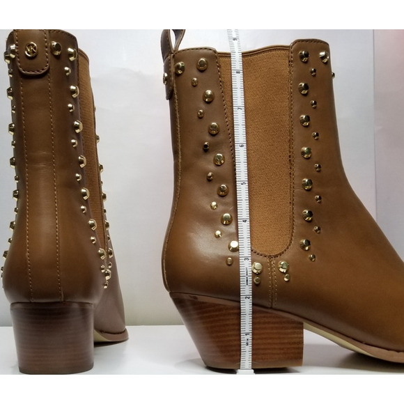 Michael Kors Women's Kinlee Astor Studded Leather Ankle Boot Size 10  NWT - Picture 7 of 9